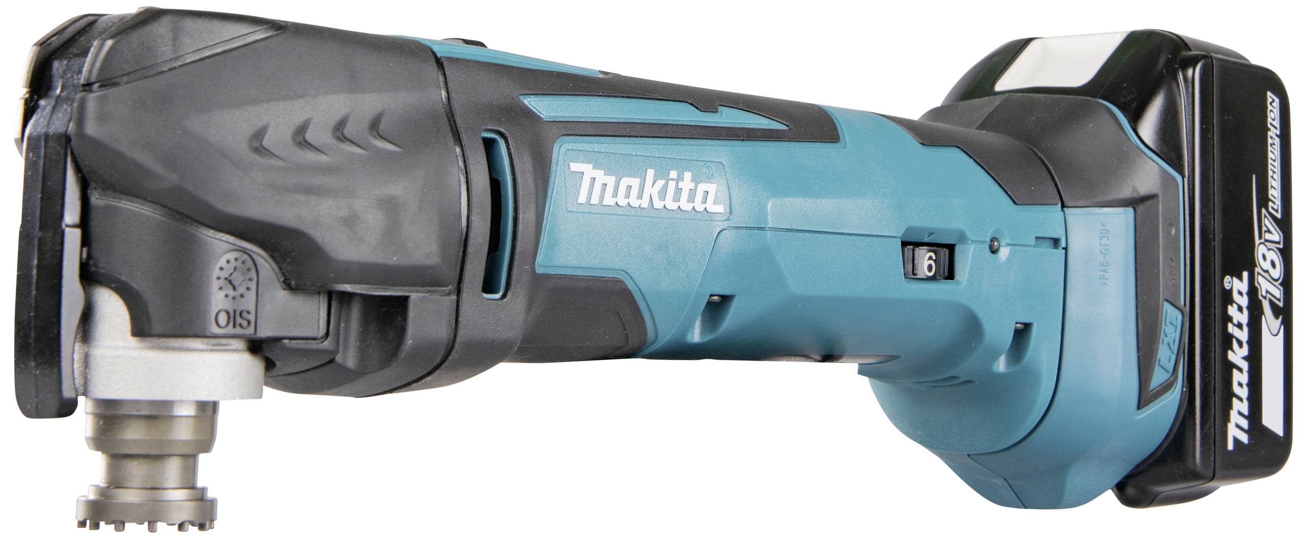 Makita DTM51RT1J3 Akku-Multifunktionswerkzeug 18 V 5 Ah Anzahl mitgelieferte Akkus 1