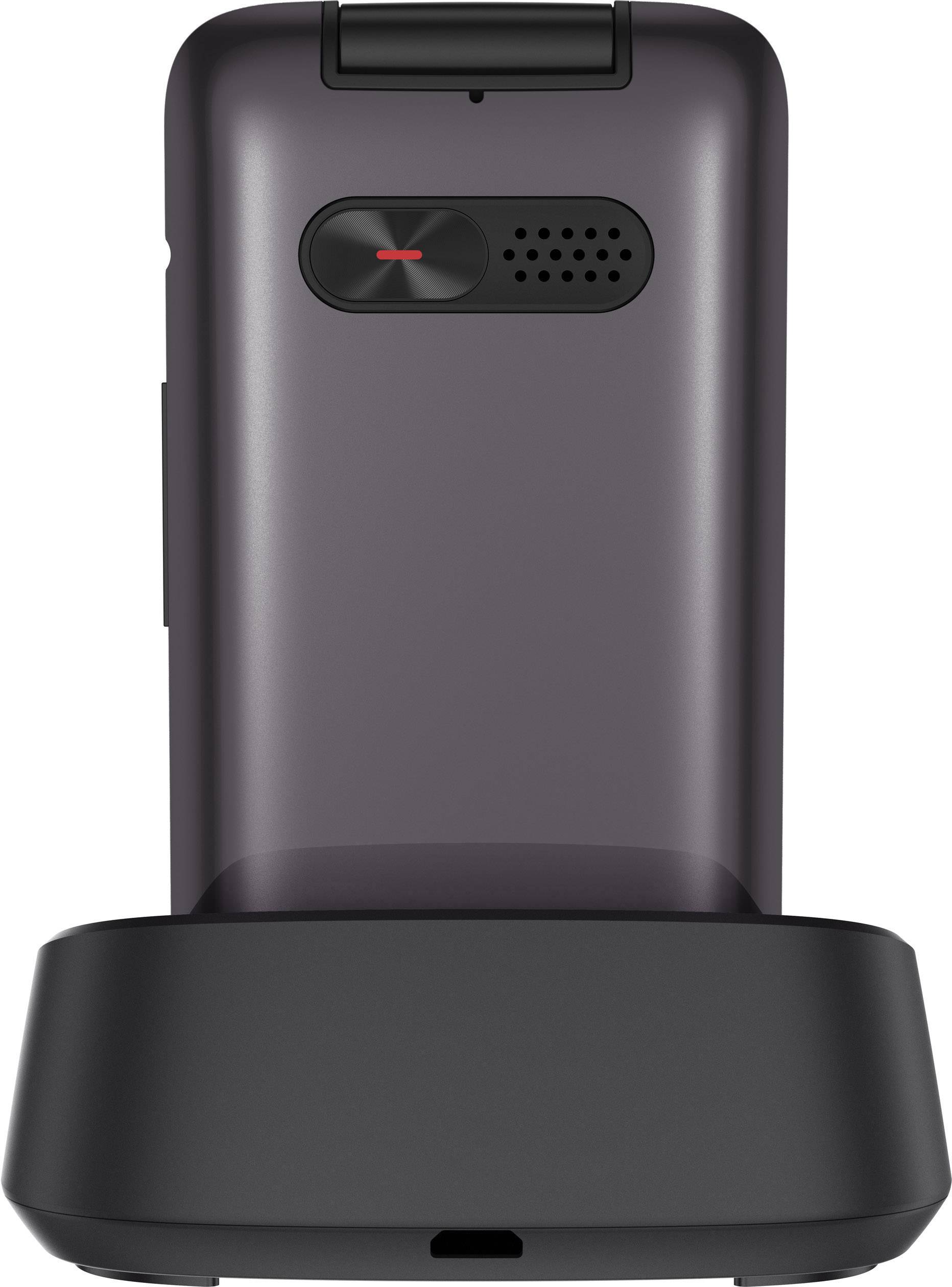 Alcatel 30.26X (metallic grey) Klapp-Handy Grau