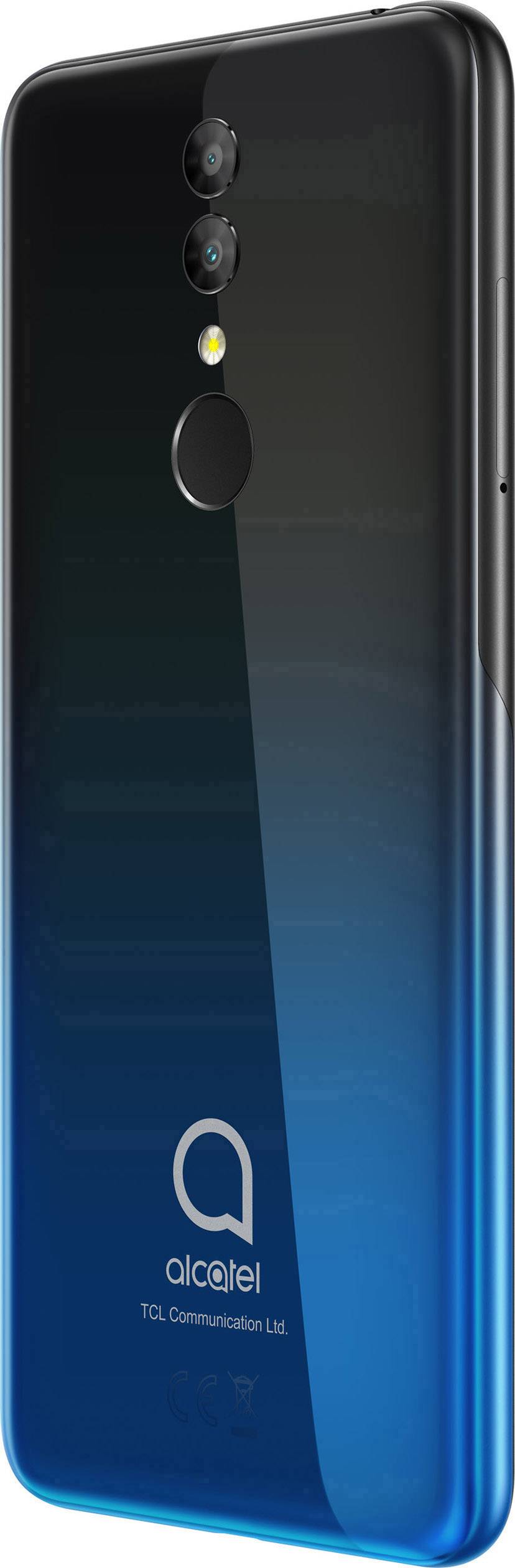 Alcatel 3 5053K 64GB Dual Sim Black-blue Dual-SIM-Handy 64GB 5.9 Zoll (15 cm) Dual-SIM Android™ 8.1 Oreo 13 Mio. Pixel Schwarz