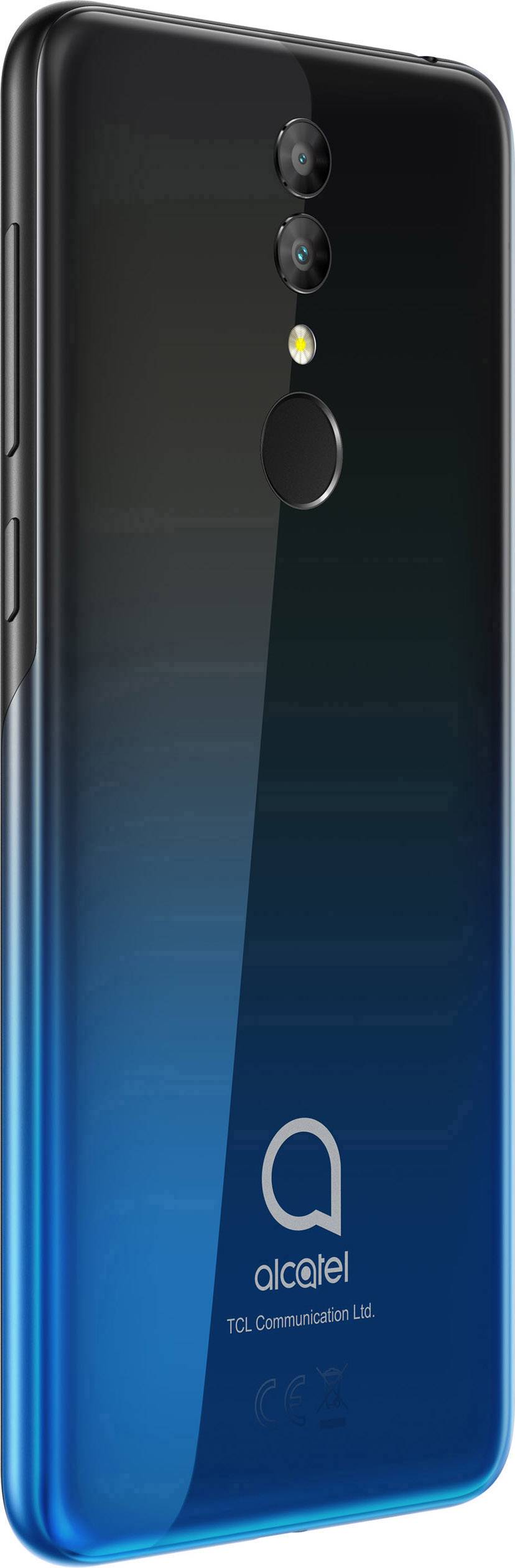 Alcatel 3 5053K 64GB Dual Sim Black-blue Dual-SIM-Handy 64GB 5.9 Zoll (15 cm) Dual-SIM Android™ 8.1 Oreo 13 Mio. Pixel Schwarz