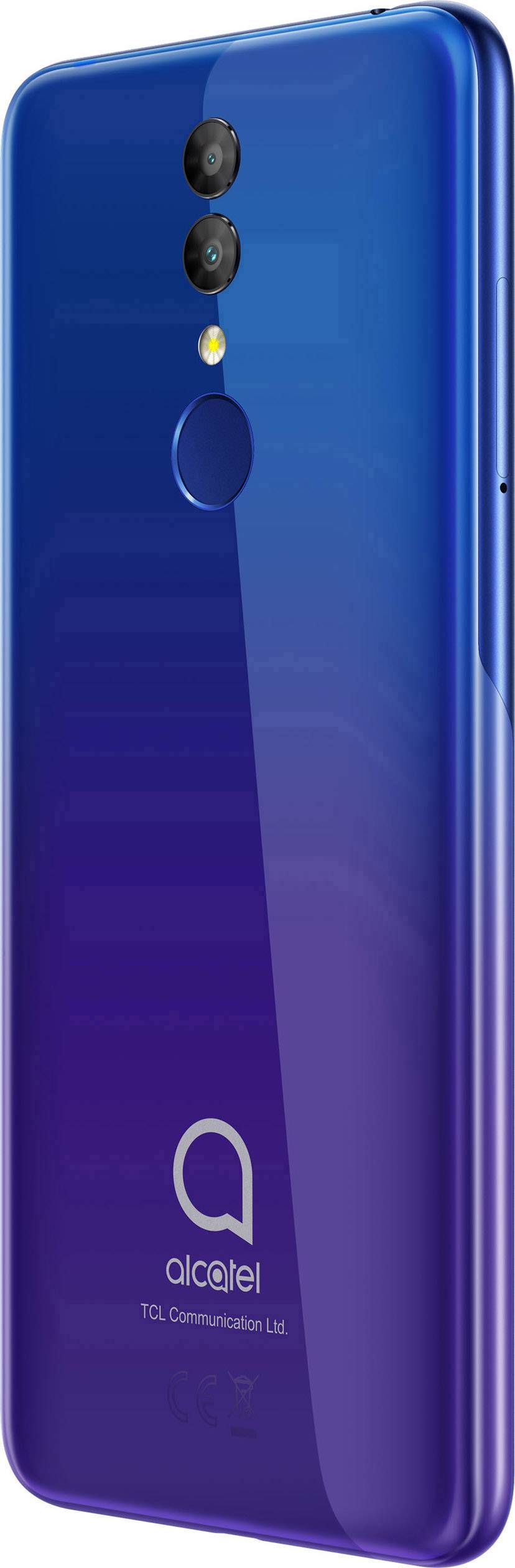 Alcatel 3 5053K 64GB Dual Sim Blue-purpl Dual-SIM-Handy 64GB 5.9 Zoll (15 cm) Dual-SIM Android™ 8.1 Oreo 13 Mio. Pixel Blau, Lila