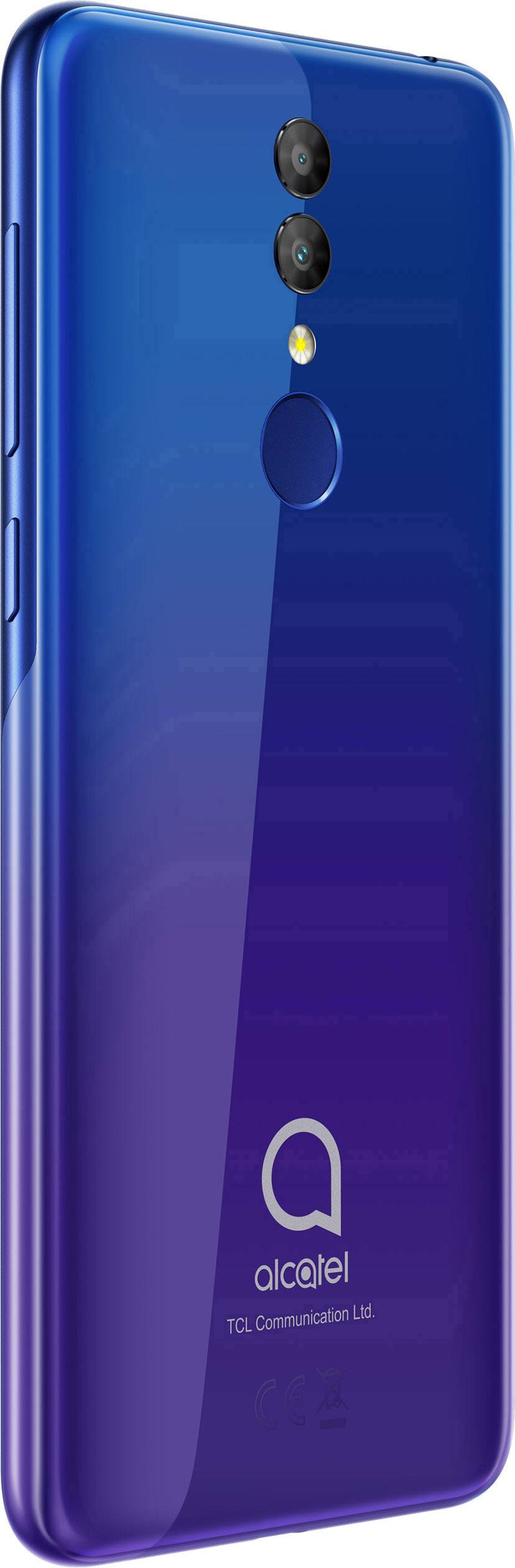 Alcatel 3 5053K 64GB Dual Sim Blue-purpl Dual-SIM-Handy 64GB 5.9 Zoll (15 cm) Dual-SIM Android™ 8.1 Oreo 13 Mio. Pixel Blau, Lila