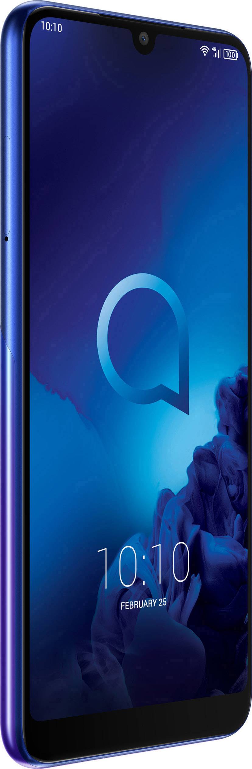 Alcatel 3 5053K 64GB Dual Sim Blue-purpl Dual-SIM-Handy 64GB 5.9 Zoll (15 cm) Dual-SIM Android™ 8.1 Oreo 13 Mio. Pixel Blau, Lila