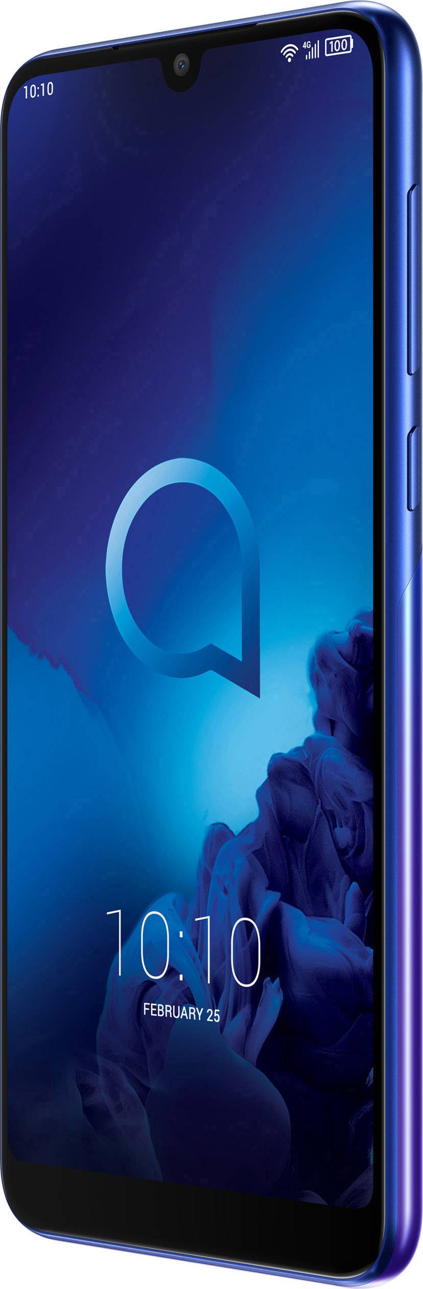 Alcatel 3 5053K 64GB Dual Sim Blue-purpl Dual-SIM-Handy 64GB 5.9 Zoll (15 cm) Dual-SIM Android™ 8.1 Oreo 13 Mio. Pixel Blau, Lila