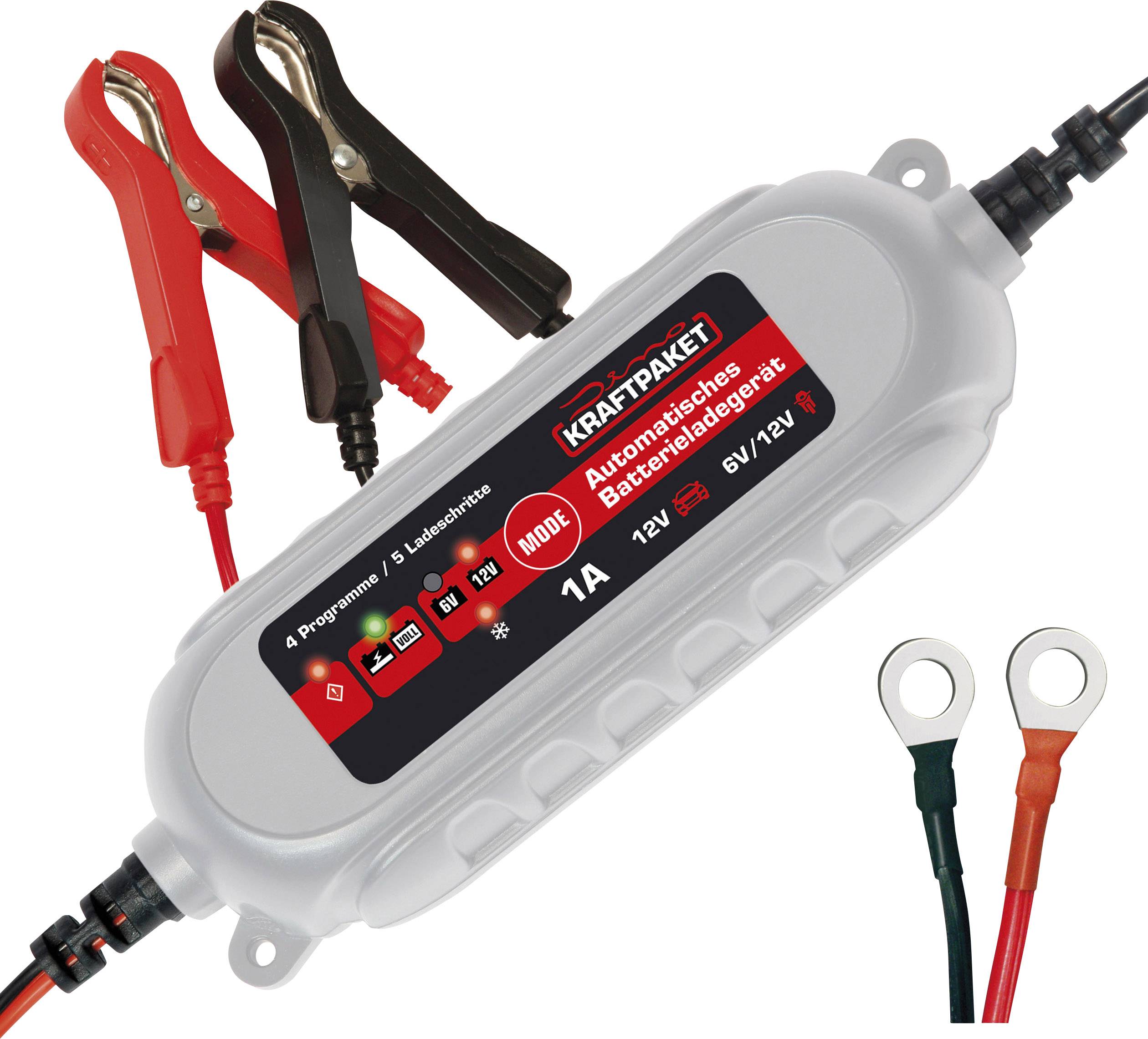 Dino KRAFTPAKET 136315 Automatikladegerät 12 V, 6V 1A