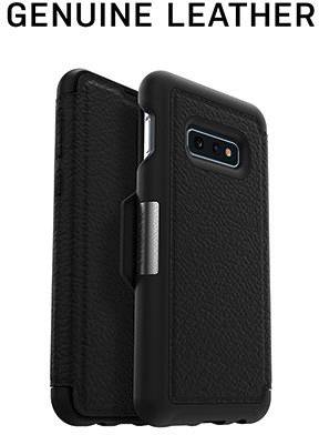 Otterbox Strada Folio für Galaxy S10e Flip Cover Samsung Galaxy S10e Schwarz