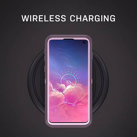 Otterbox Defender Series für Galaxy S10 Backcover Samsung Galaxy S10 Schwarz