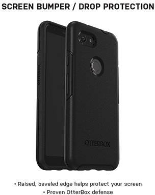 Otterbox Symmetry Series für Google Pixel 3a Backcover Google Schwarz