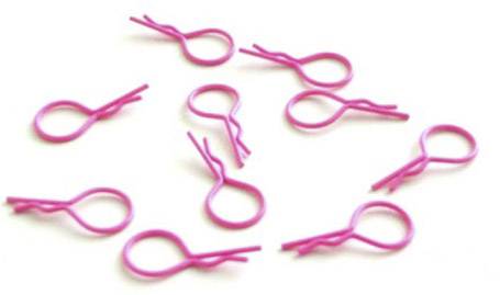 XCeed 1:10 Karosserie-Klammern Pink 1St.