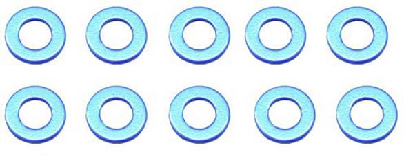 Aluminium Anlaufscheibe 3mm 6mm 0.5mm 1St.