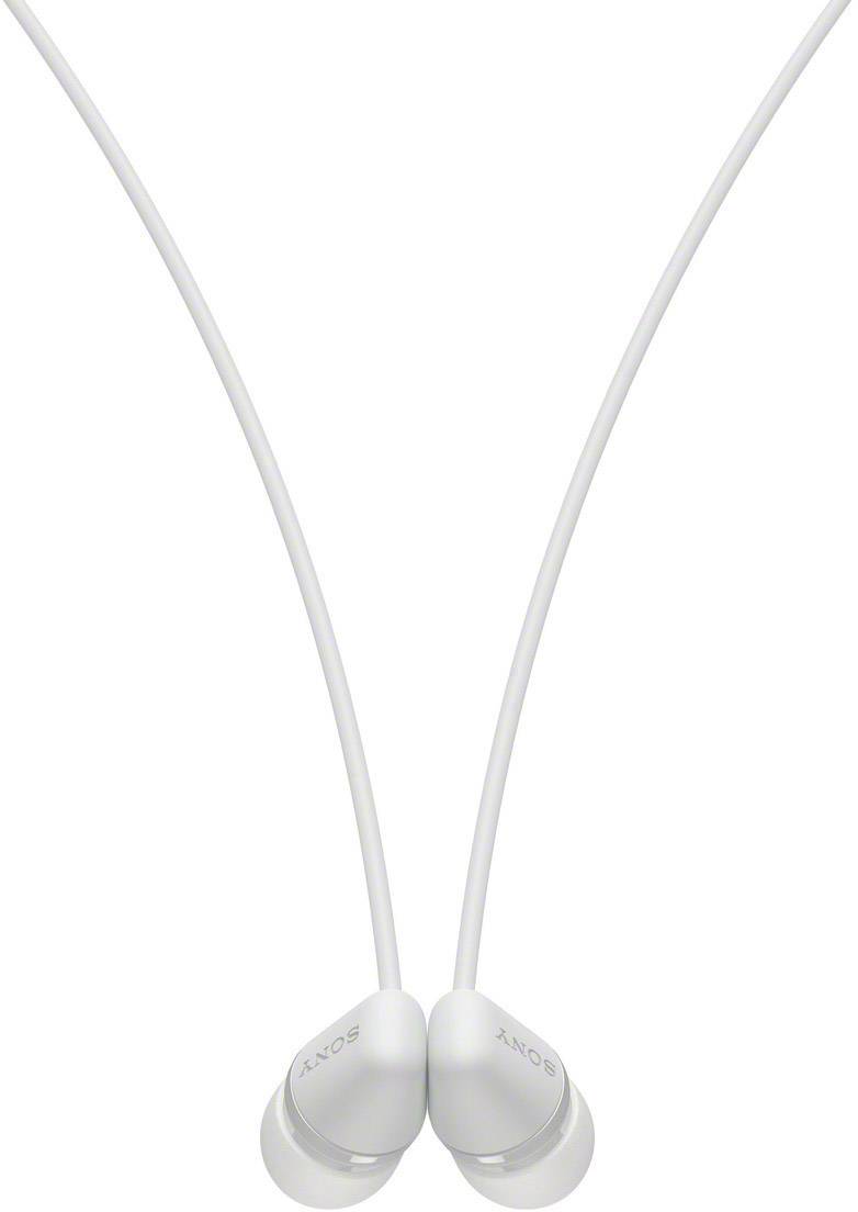 Sony WI-C200 In Ear Kopfhörer Bluetooth® Weiß Headset, Lautstärkeregelung