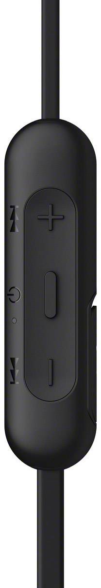 Sony WI-C310 In Ear Kopfhörer Bluetooth® Schwarz Lautstärkeregelung, Headset