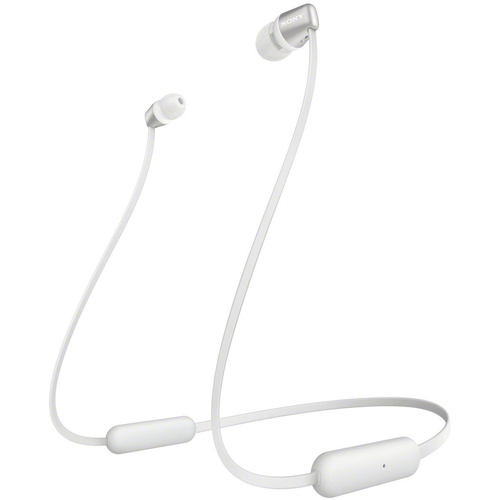 Sony WI-C310 Écouteurs intra-auriculaires Bluetooth blanc volume réglable, micro-casque
