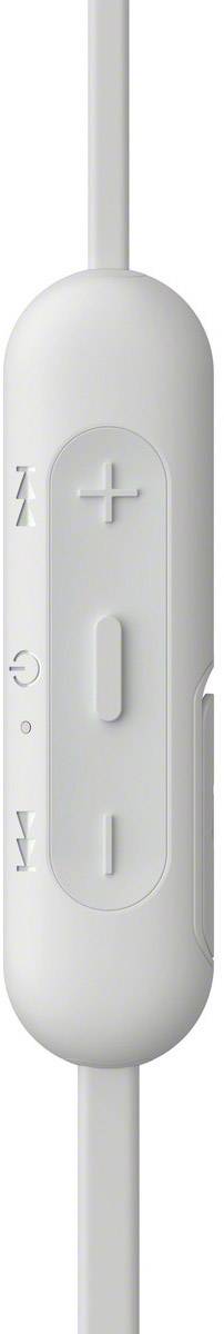 Sony WI-C310 In Ear Kopfhörer Bluetooth® Weiß Lautstärkeregelung, Headset