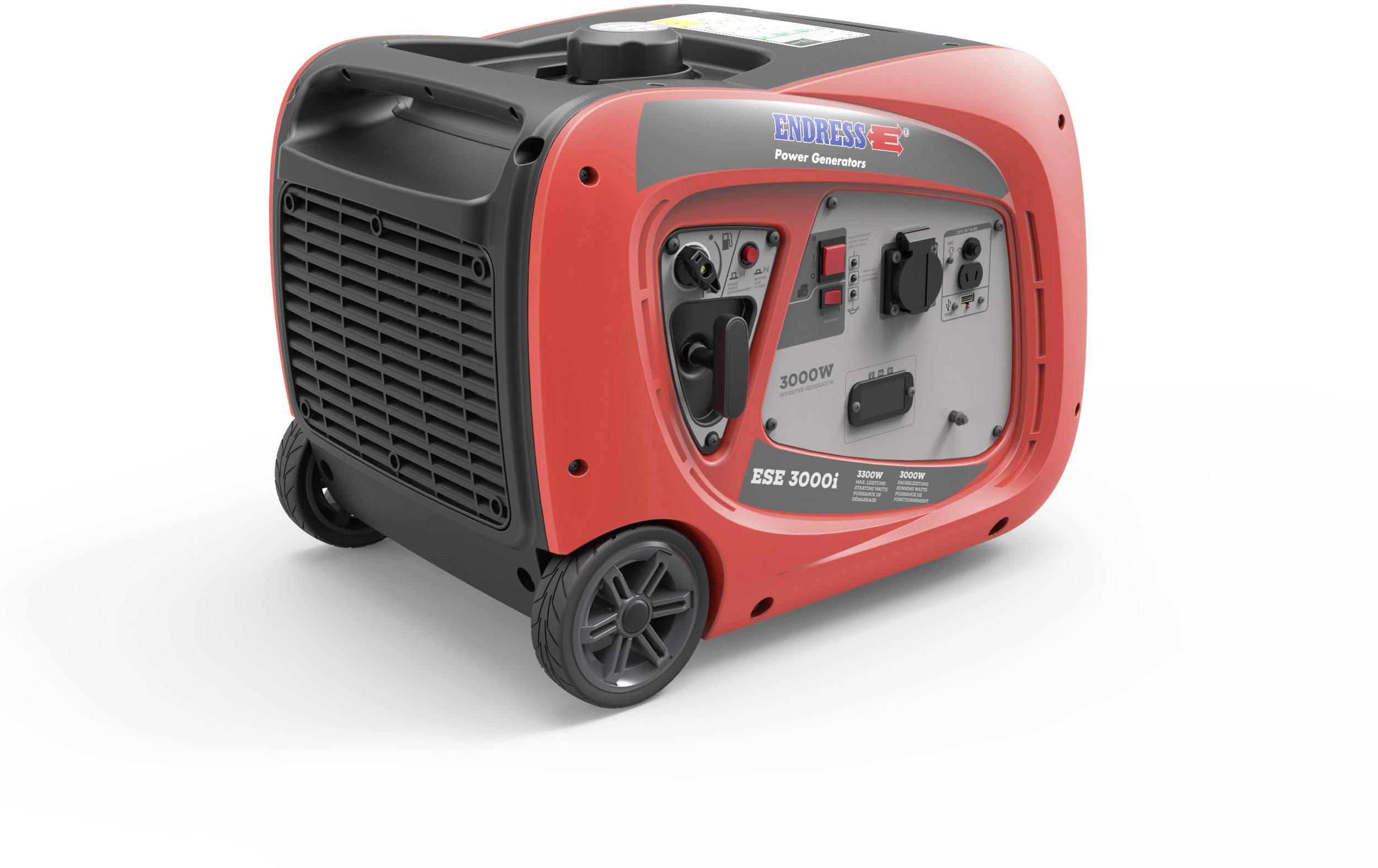 Endress ESE 3000i 4-Takt Inverter-Stromerzeuger 4.2kW 230 V, 12V 41kg 3000W