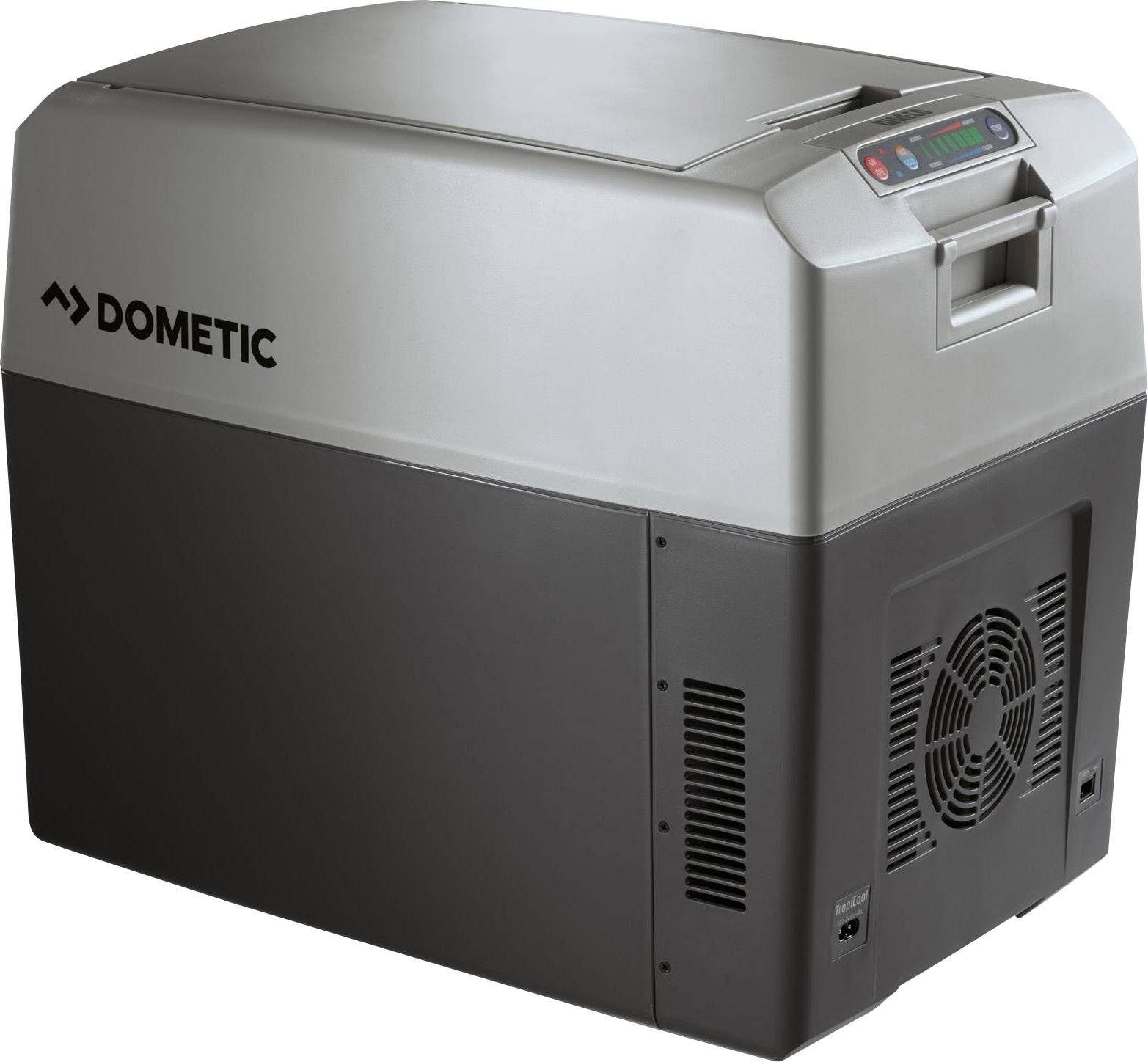 Dometic Group TropiCool TC 35FL Kühlbox EEK: E (A - G) Thermoelektrisch 12 V, 24 V, 110 V, 230 V Grau 33 l 25 °C unter Umgebungstemperatur