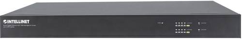 Intellinet 8 Port Gigab PoE+ Managed AV-Switch 2xSFP Uplink Ports auf der Rückseite Layer2+ 19 Zoll