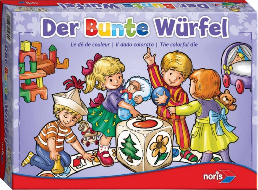 Noris Spiele Noris Spiele Der bunte Würfel 606011289