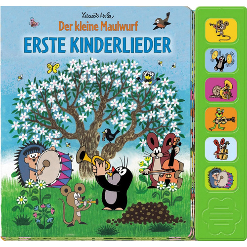 Soundbuch "Der kleine Maulwurf" Erste Kinderlieder 48845 1St.