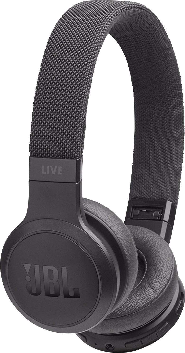 JBL Live 400 On Ear Kopfhörer Bluetooth®, kabelgebunden Schwarz Faltbar, Lautstärkeregelung