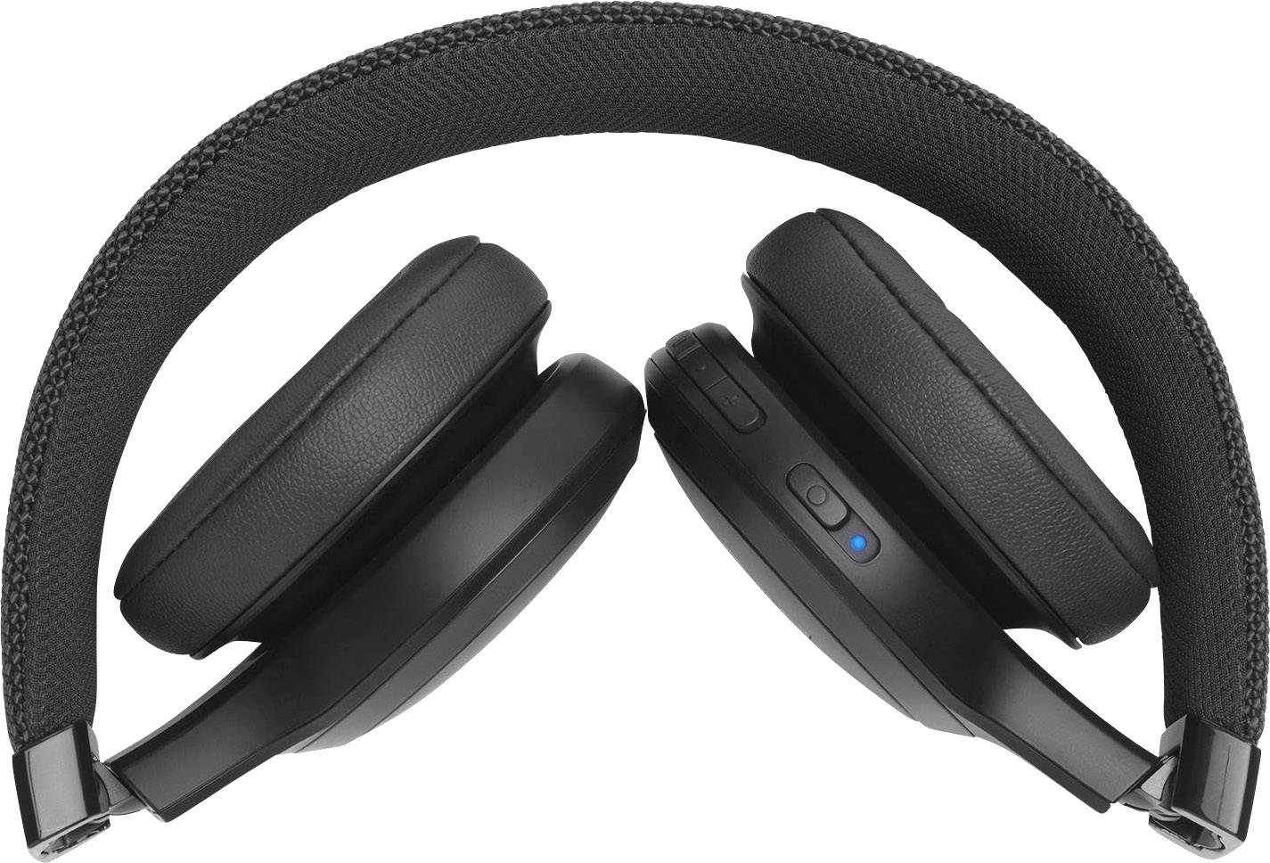 JBL Live 400 On Ear Kopfhörer Bluetooth®, kabelgebunden Schwarz Faltbar, Lautstärkeregelung