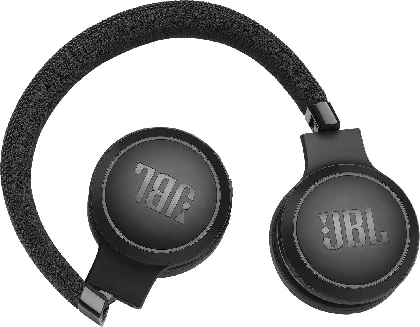 JBL Live 400 On Ear Kopfhörer Bluetooth®, kabelgebunden Schwarz Faltbar, Lautstärkeregelung