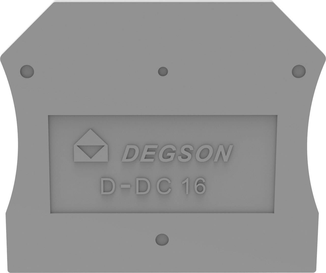 Degson D-DC16-01P-11-00A(H) Abschluss Zwischenplatte Grau