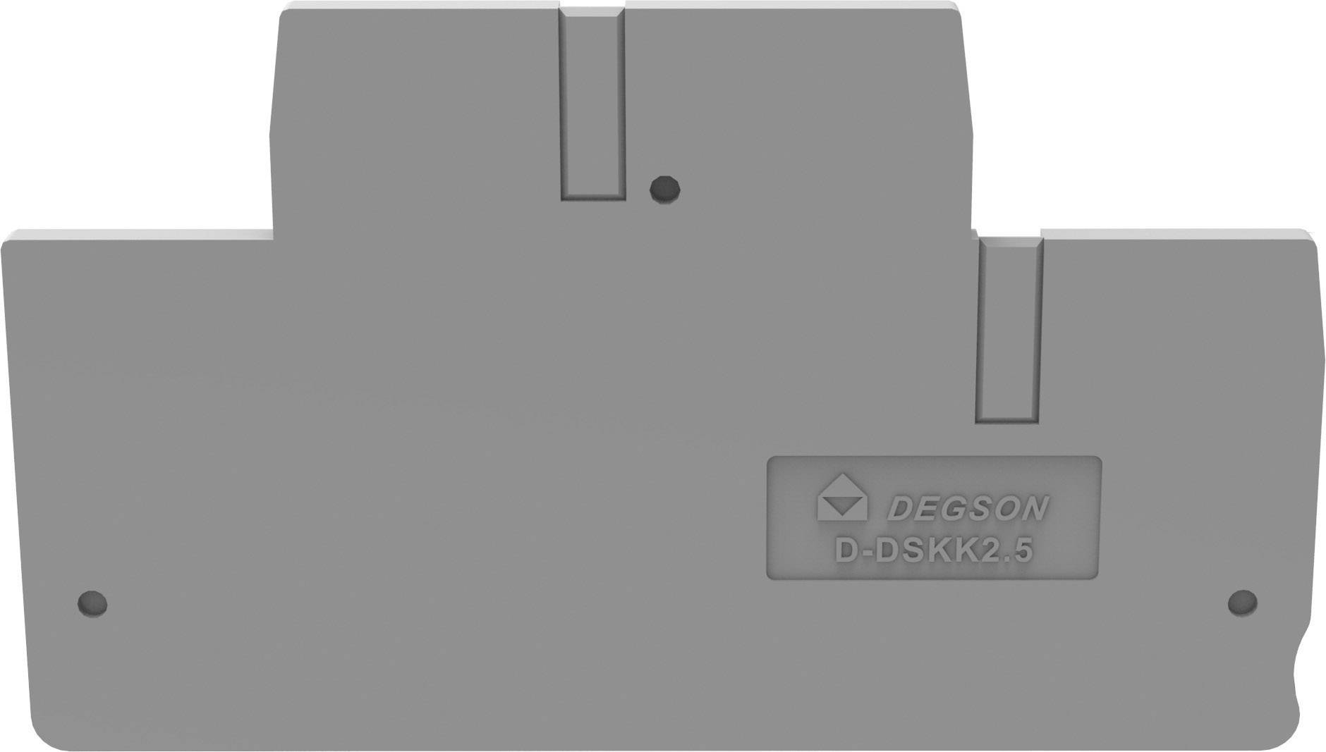 Degson D-DSKK2.5-01P-11-00A(H) Abschluss Zwischenplatte Grau