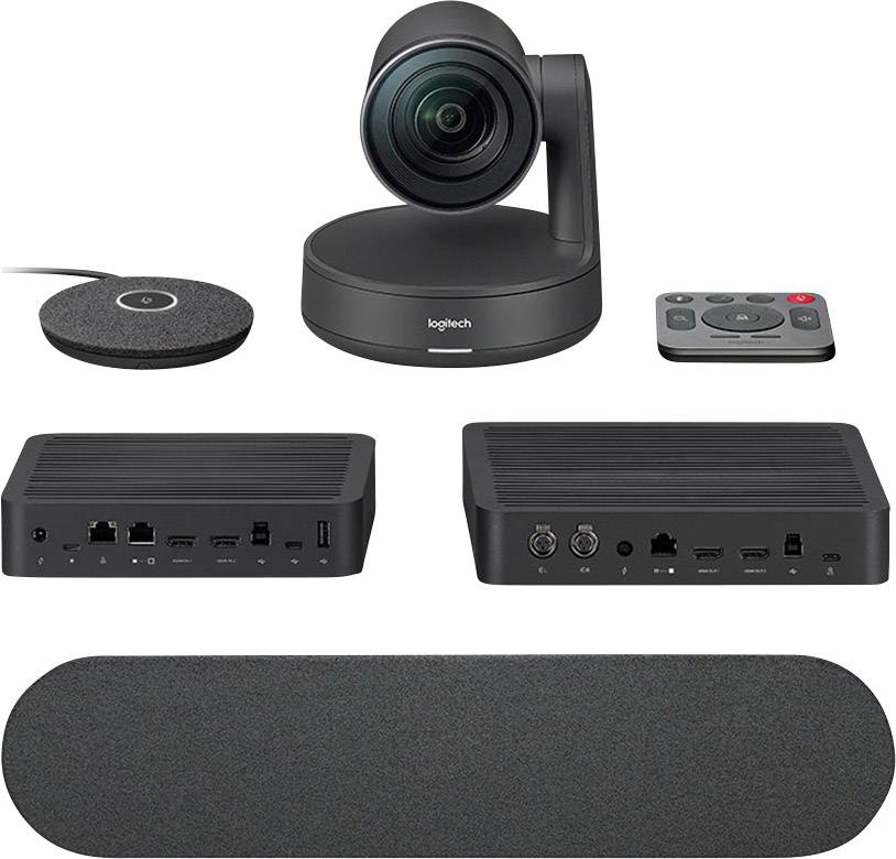 Logitech Rally Ultra-HD Modulares 4K-Videokonferenzsystem 3840 x 2160 Pixel Standfuß