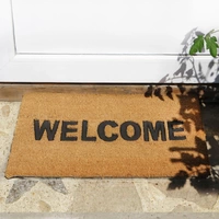 Fußmatte "Welcome", Delindo Lifestyle 60x40cm Fußmatte "Welcome", Delindo Lifestyle 60x40cm