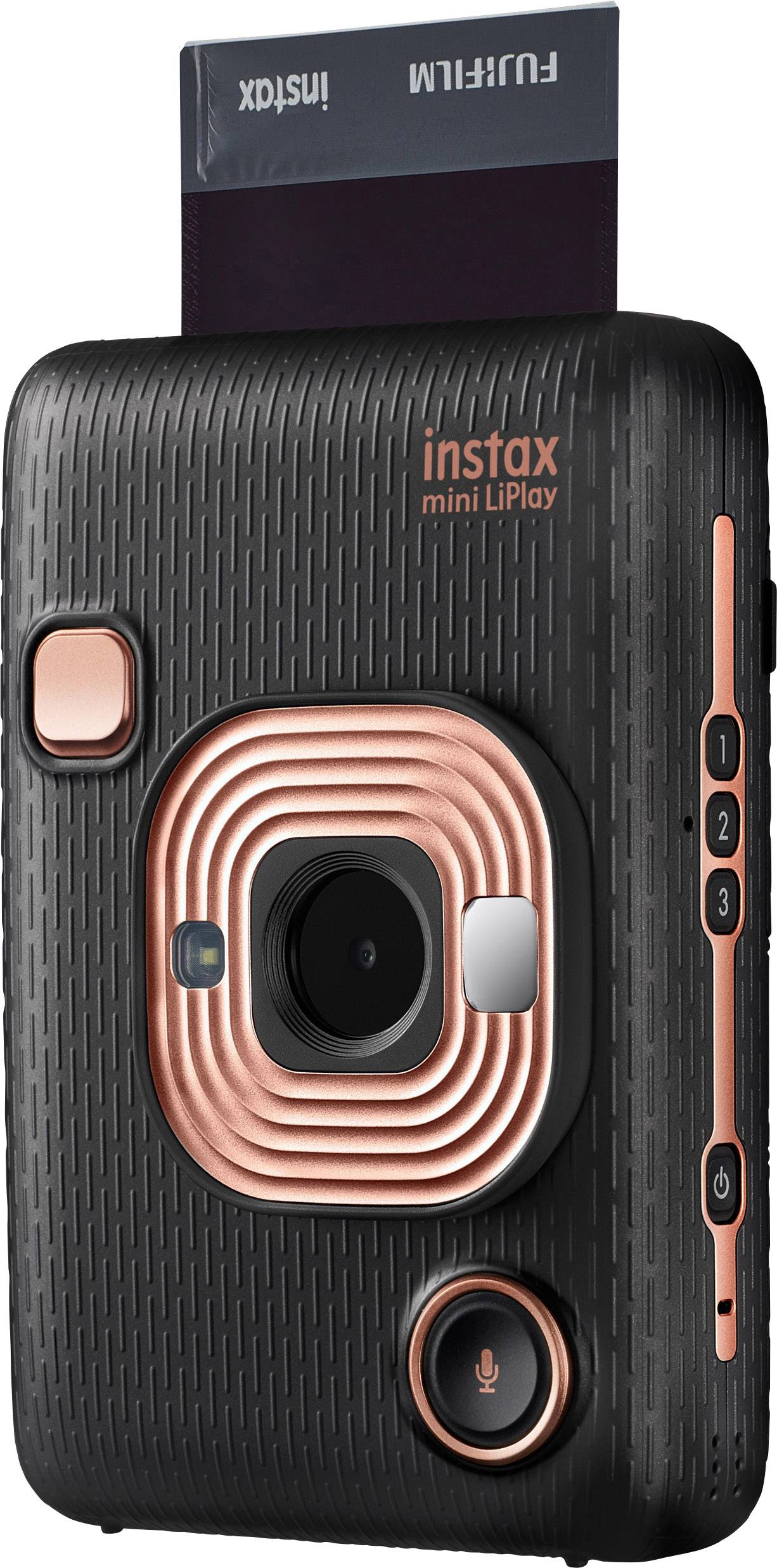 Fujifilm Instax Mini LiPlay Sofortbildkamera Schwarz