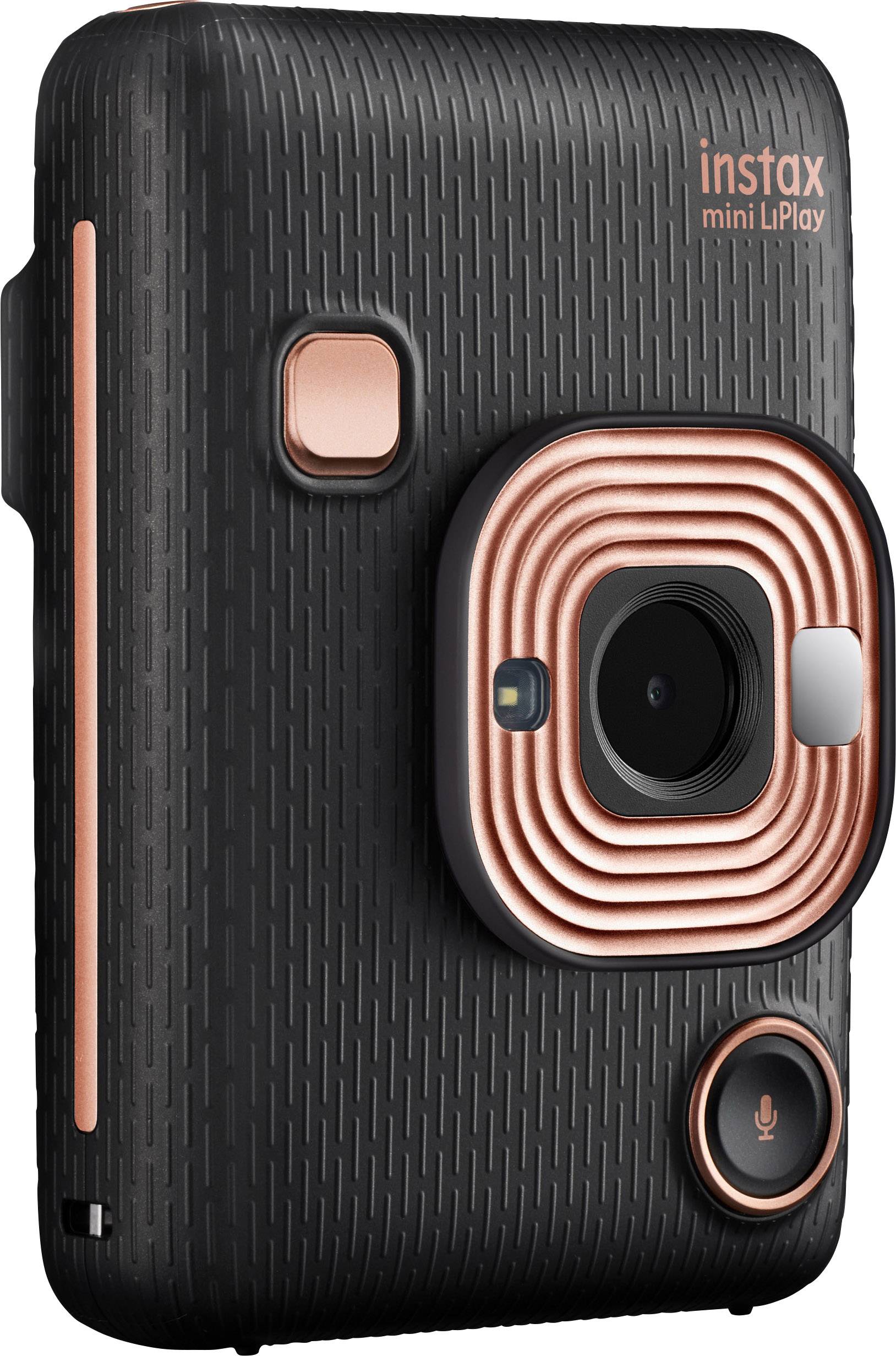 Fujifilm Instax Mini LiPlay Sofortbildkamera Schwarz