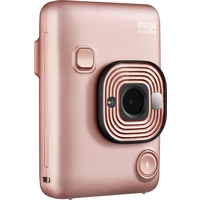 Fujifilm Instax Mini LiPlay Sofortbildkamera Blush Gold Fujifilm Instax Mini LiPlay Sofortbildkamera Blush Gold