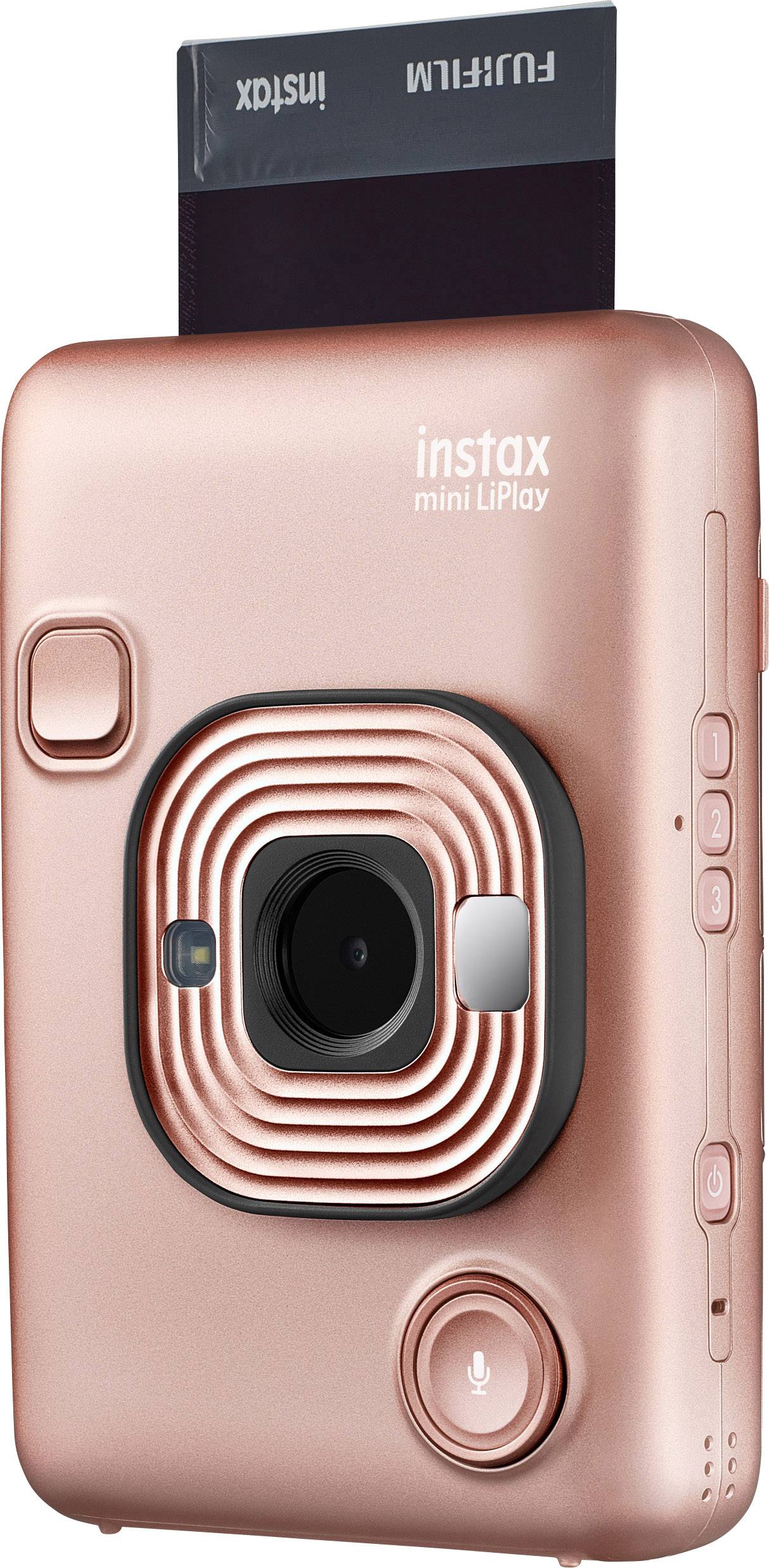 Fujifilm Instax Mini LiPlay Sofortbildkamera Blush Gold