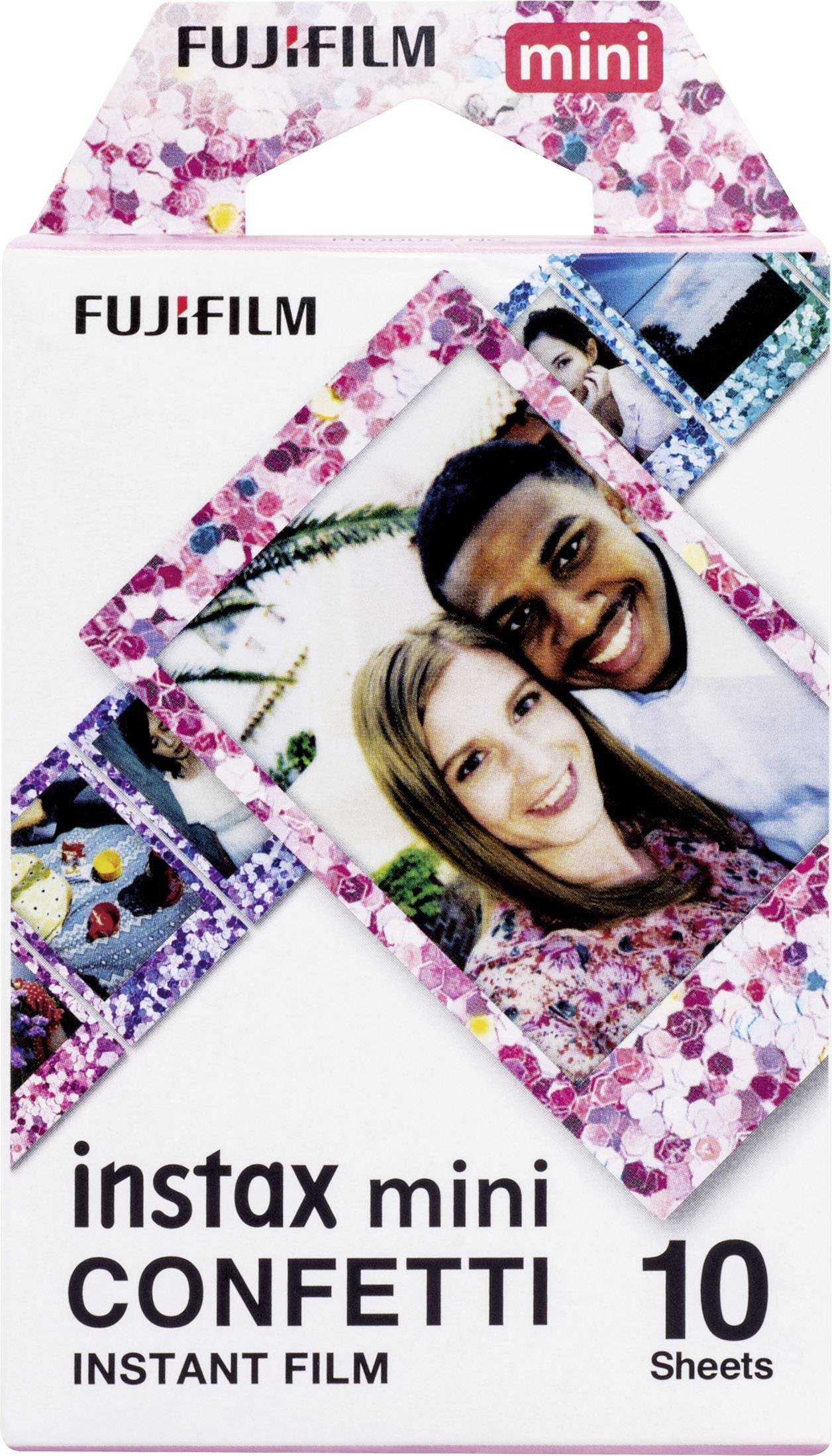 Fujifilm Instax Mini Confetti Sofortbild-Film Bunt