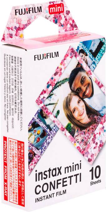 Fujifilm Instax Mini Confetti Sofortbild-Film Bunt