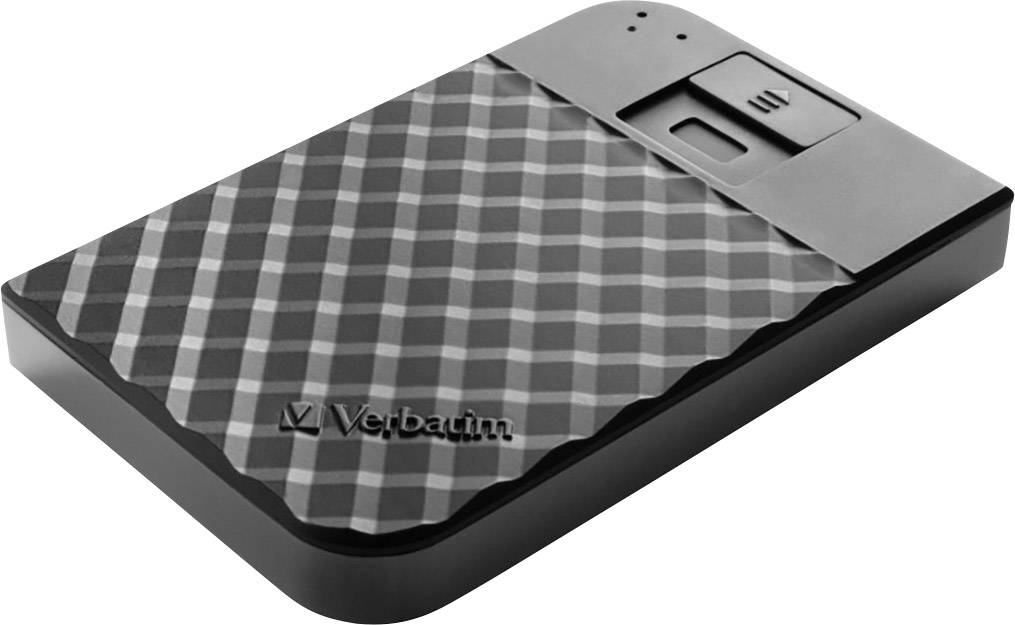 Verbatim Store 'n' Go Fingerprint Secure 2 TB Externe Festplatte 6.35 cm (2.5 Zoll) USB-A (USB 3.2 Gen 1) Schwarz 53651