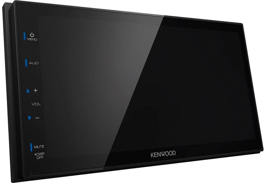 Kenwood DMX-125DAB Doppel-DIN Moniceiver DAB+ Tuner, Anschluss für Rückfahrkamera