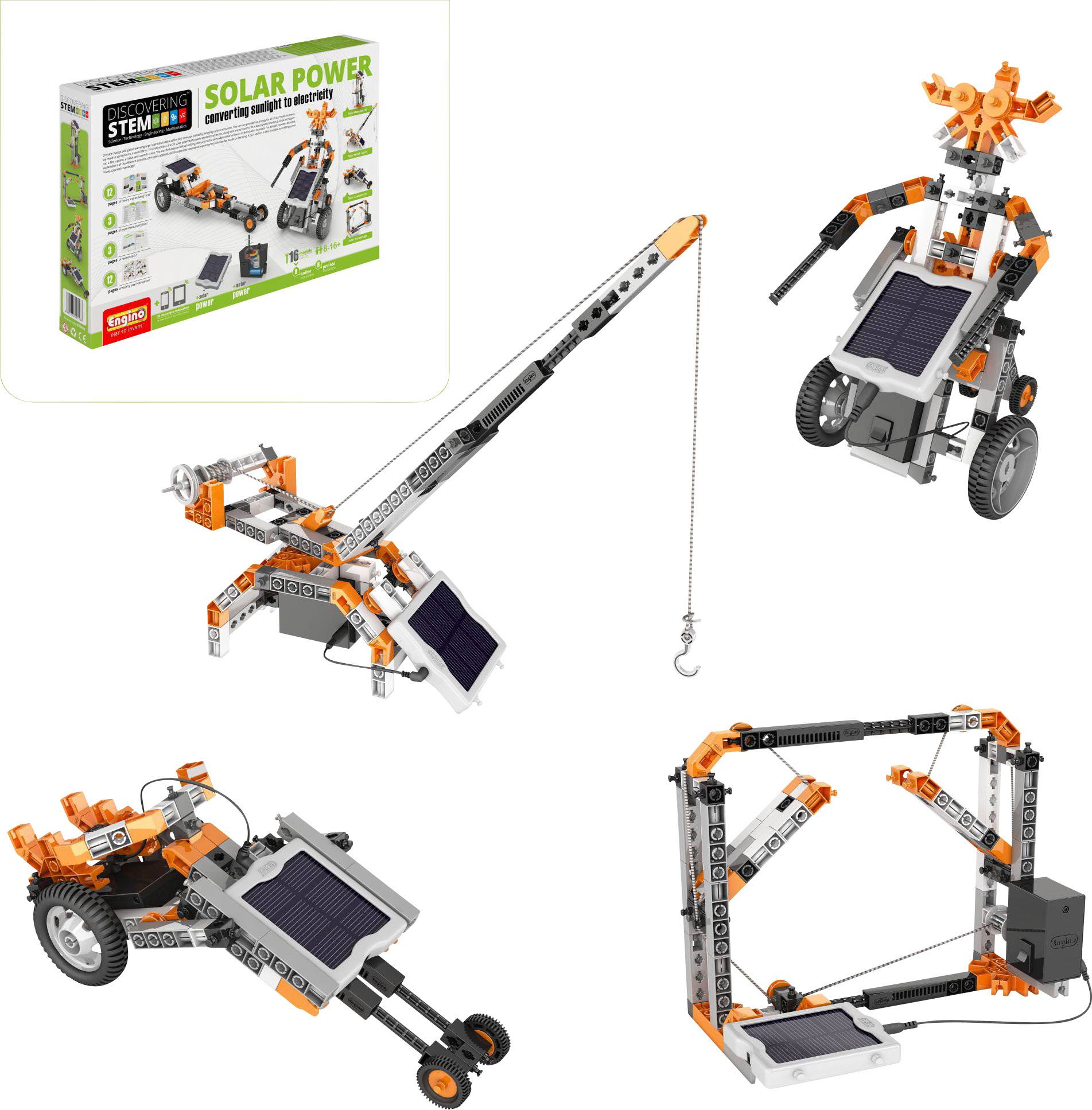 Engino Discovering STEM Bausatz Solarenergie
