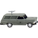 Wiking 007148 H0 Opel Rekord ´60 Caravan Fernmeldedienst