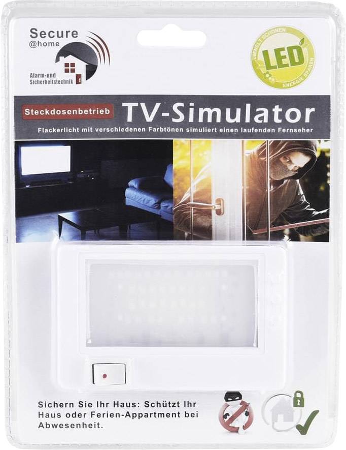 Fernsehsimulator SECURE@HOME Weiß 51020769