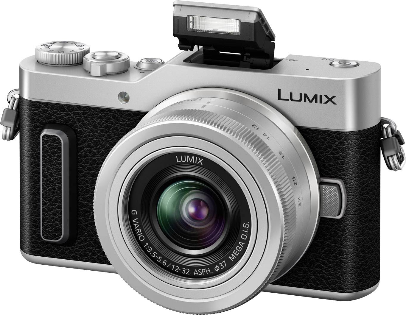 Panasonic DC-GX880KEGS Systemkamera 16 Megapixel Schwarz, Silber 4K-Video, Dreh-/schwenkbares Display, Full HD Video, Touch-Screen, WiFi