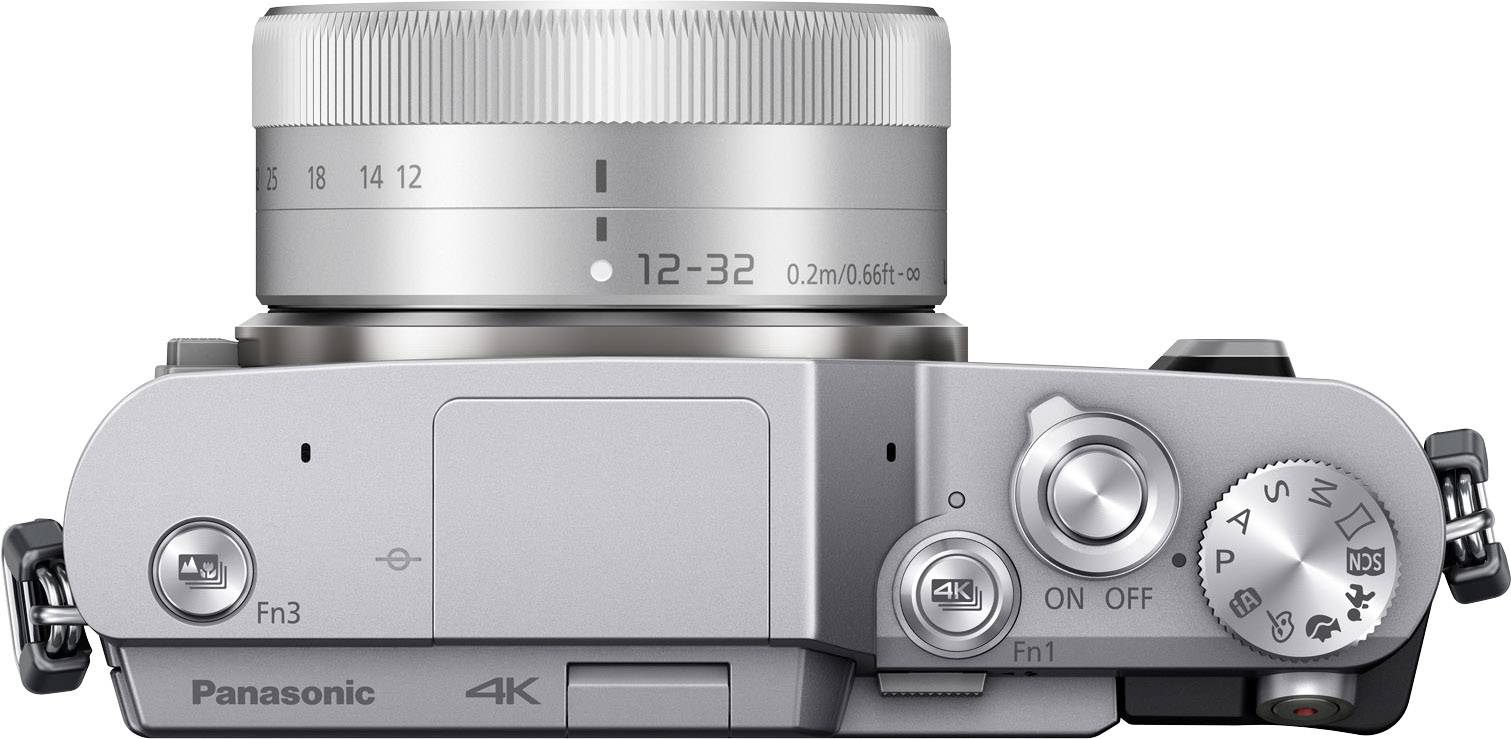 Panasonic DC-GX880KEGS Systemkamera 16 Megapixel Schwarz, Silber 4K-Video, Dreh-/schwenkbares Display, Full HD Video, Touch-Screen, WiFi