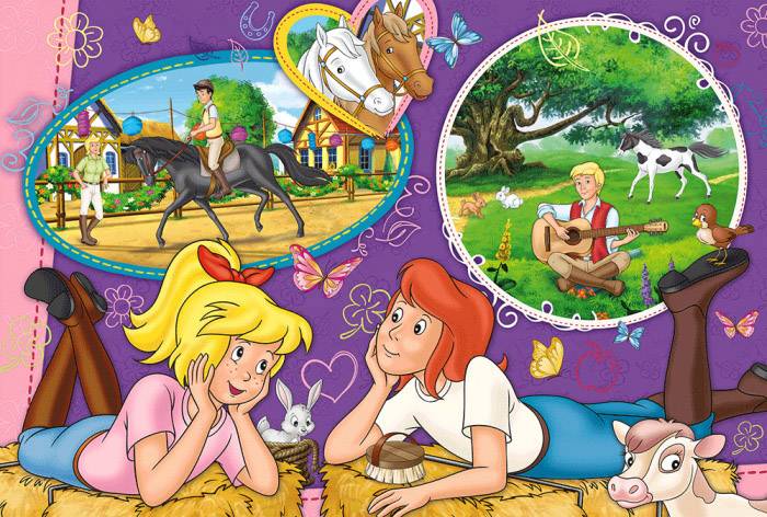 Schmidt Spiele Bibi und Tina: Freundinnen für immer + Slap-Snap-Band 56321