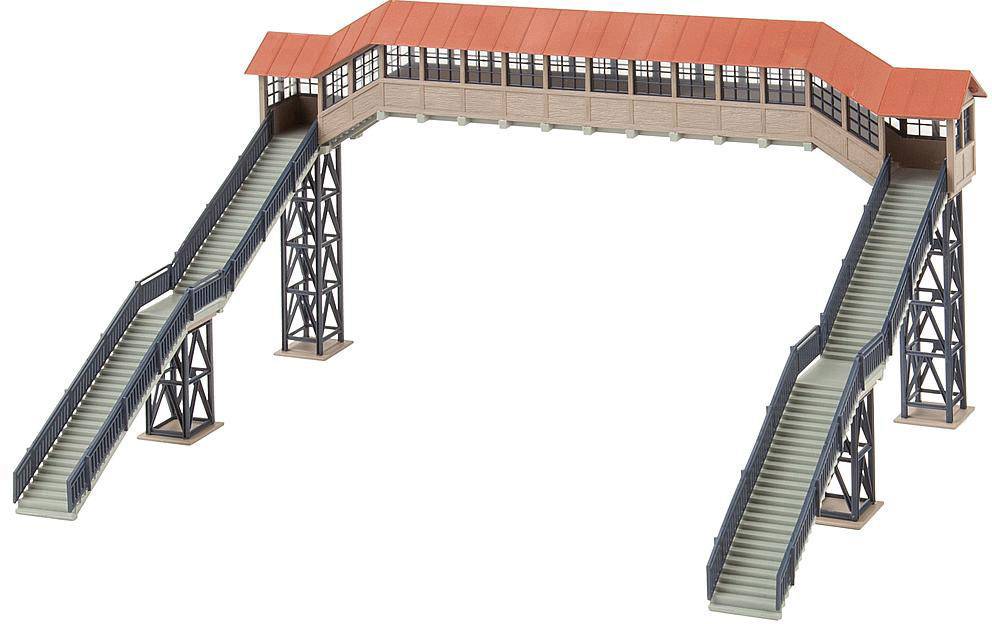 Faller 120109 H0 Fußgängerbrücke mit Überdachung