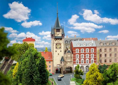 232382 N Historisches Stadttor Lasercutbausatz