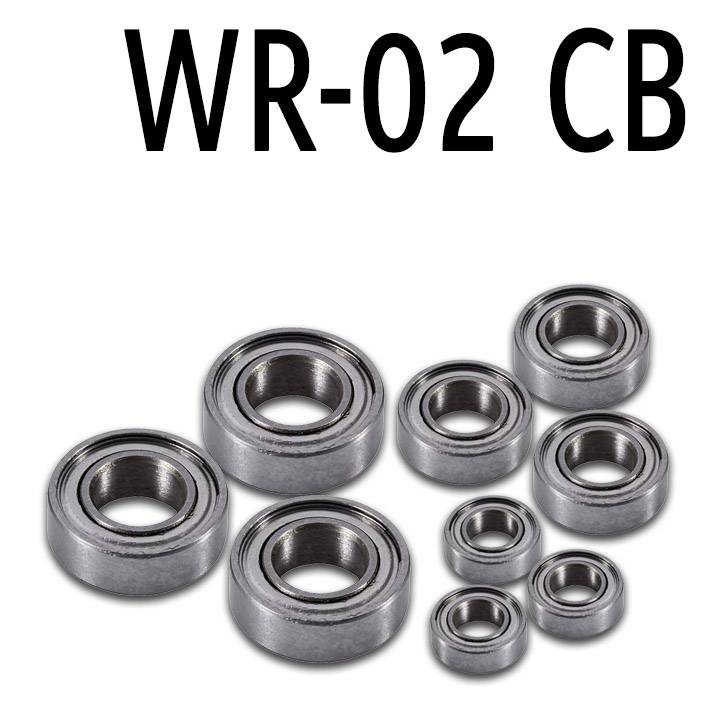 Reely 2099987924 Ersatzteil Kugellagerset für Tamiya WR-02 CBChassis