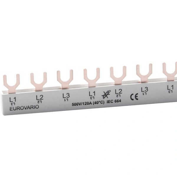 Doepke 09920190 Phasenschiene 10mm² 63A 690V 1St. Doepke 09920190 Phasenschiene 10mm² 63A 690V 1St.