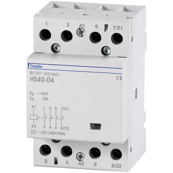 Doepke HS63-40 230V AC Schütz 230V 63A 1St. Doepke HS63-40 230V AC Schütz 230V 63A 1St.