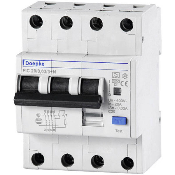 ABB 2CSF204101R1400 Interrupteur différentiel A 4 pôles 40 A 0.03 A 230 ABB 2CSF204101R1400 Interrupteur différentiel A 4 pôles 40 A 0.03 A 230